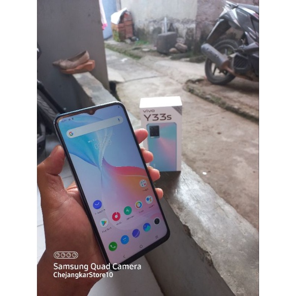 Vivo Y33s 8/128 Fullset Ori ( Second )