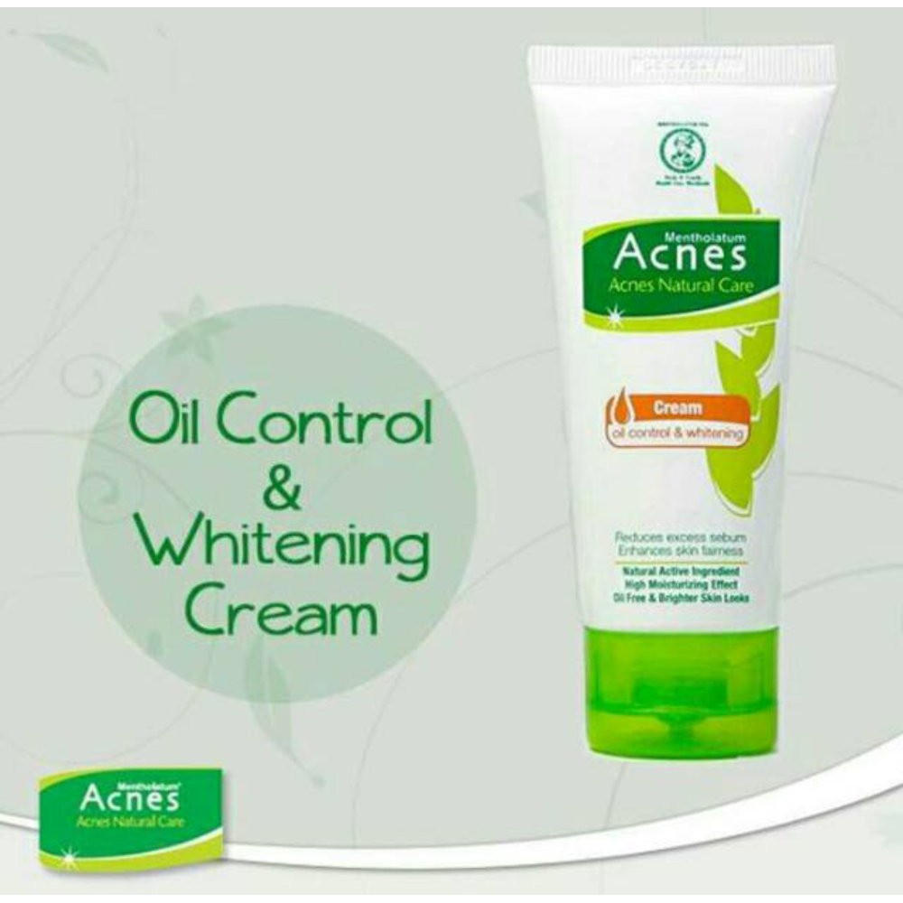 Jual Acnes Cream Oil Control And Whitening 40g Shopee Indonesia 8115