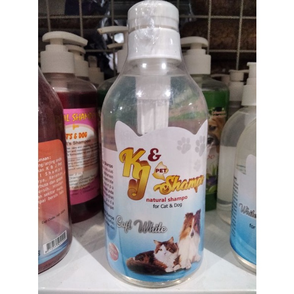 Promo Sampo KJ Whitening 500ml Kucing Anjing