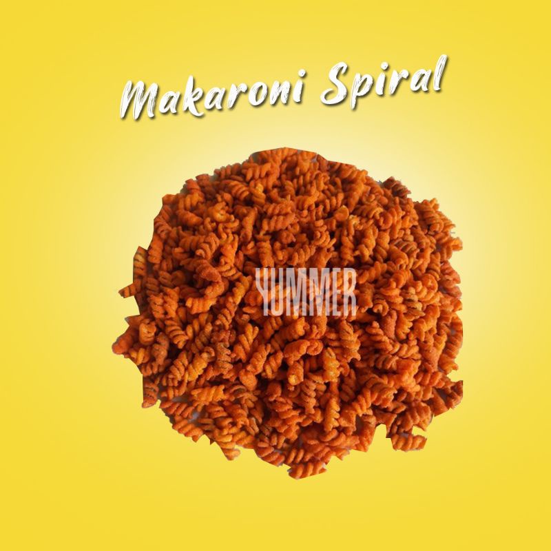 

[Purnamalife] 100gr Makaroni Spiral Rasa Pedas Daun Jeruk/makaroni ulir thailand pedas daun jeruk