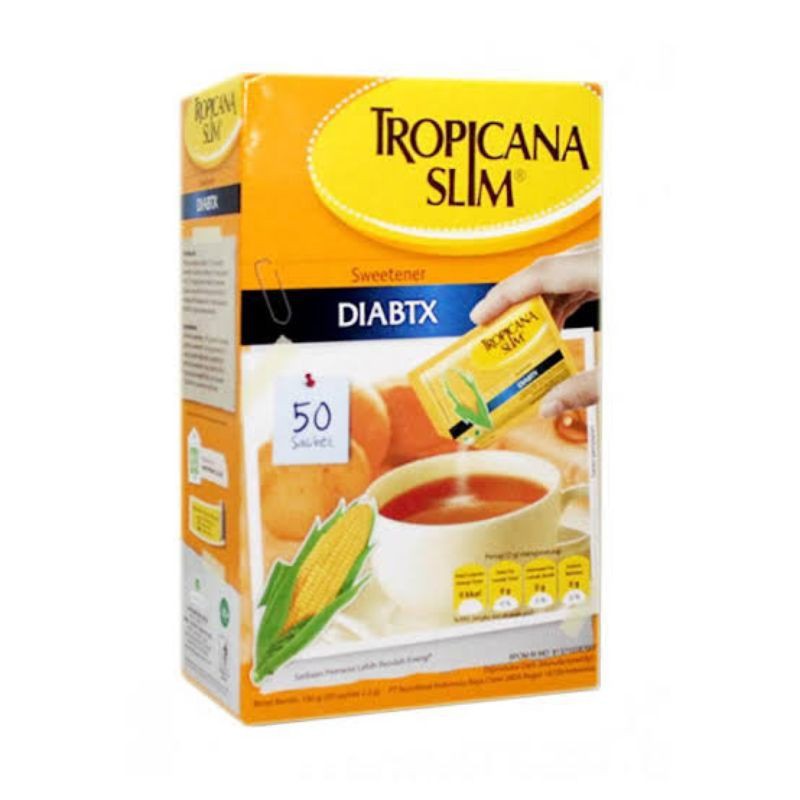 Tropicana Slim Diabtx 50 sachet