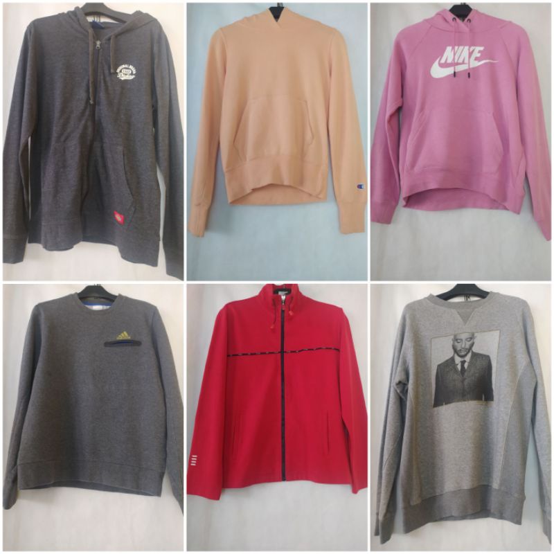 borongan crewneck dan Hoodie