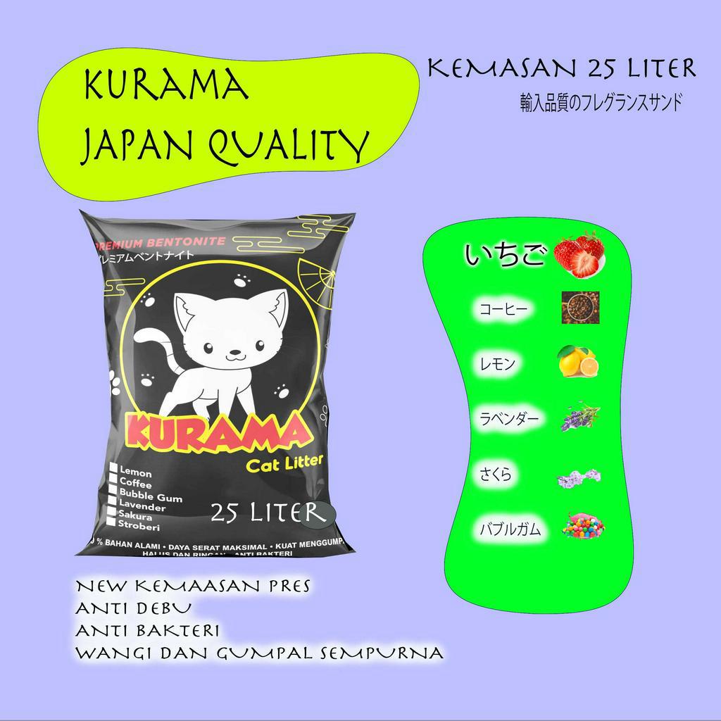 25 LITER PASIR KURAMA-KWALITAS PREMIUM-JAPAN QUALITY