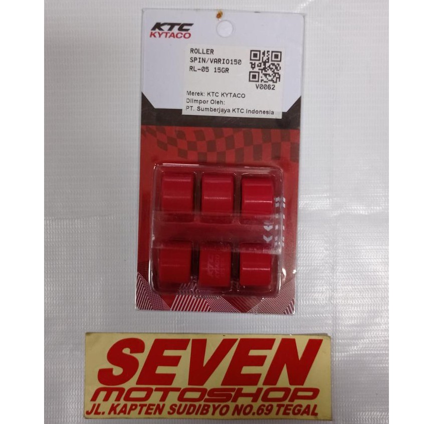 ROLLER VARIO125/150, ADV150 & PCX150 LOKAL 15 GRAM KTC