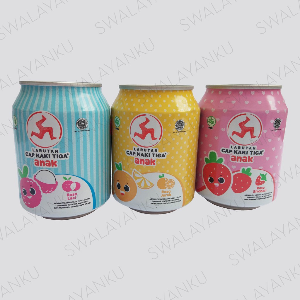 

LARUTAN CAP KAKI TIGA ANAK - 250ML (KALENG)