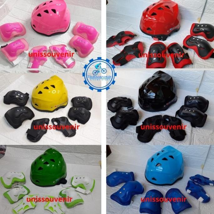 helm sepeda anak gowes helm pelindung sepatu roda Star Seller Termurah