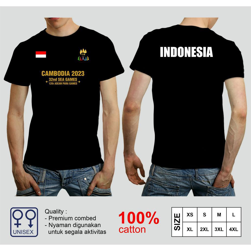 baju sea games indonesia juara kaos sea games cambodia 2023