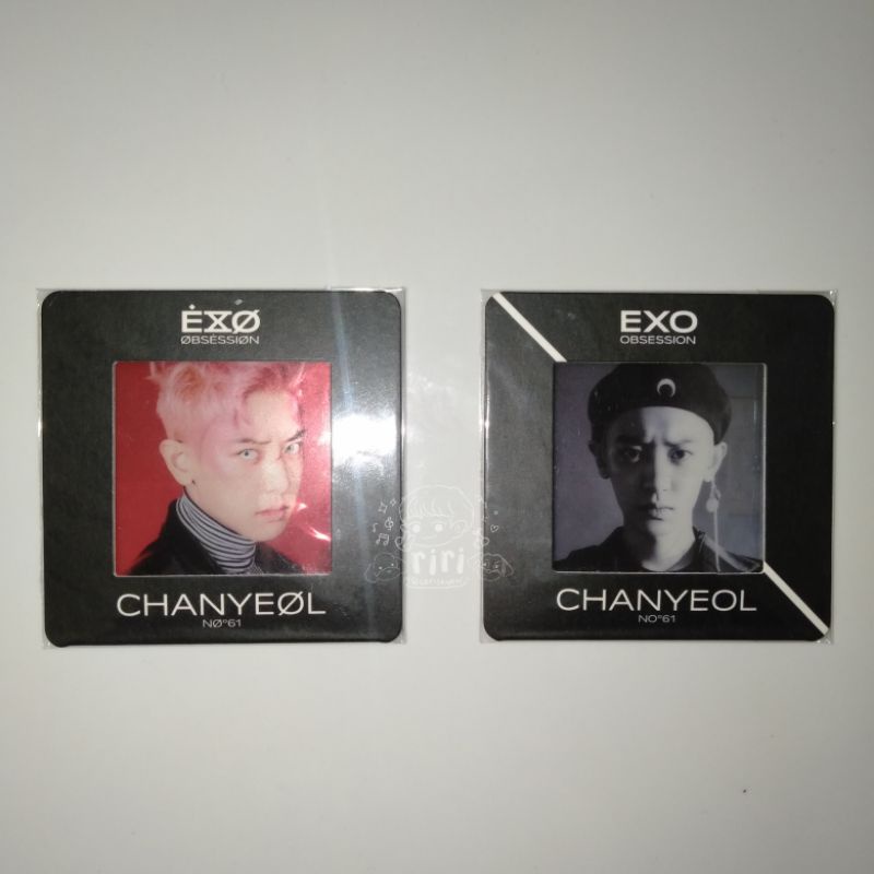 

[BACA DESKRIPSI] SET OBSESSION EXO X-EXO PHOTO SLIDE CHANYEOL OFFICIAL