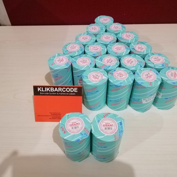 

KERTAS KASIR THERMAL 80 MM x 50 MM - THERMAROLL PAPER 80 X 50 - OTANI