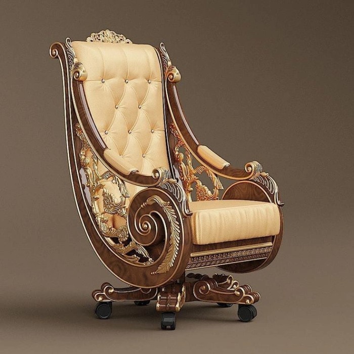 KURSI KANTOR DIREKTUR UKIR JATI