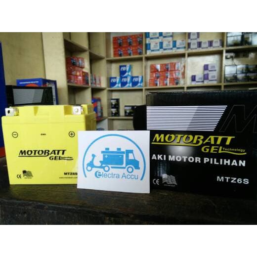 NEW Aki motor Satria FU 150 motobatt MTZ6S Aki Kering
