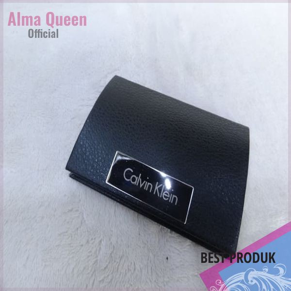 

READY TEMPAT KARTU NAMA EKSKLUSIF / EXCLUSIVE NAME CARD HOLDER / CALVIN KLEIN 003 / WARNA HITAM