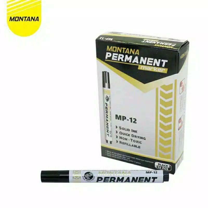 

Spidol Permanen Montana MP12 Murah Permanent Marker