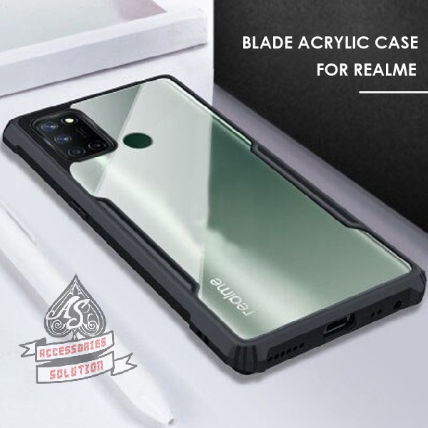 CASE HP CASE REALME 2 PRO 5i 5 PRO 6i 6 PRO 7i 7 PRO C1 C2 C3 C11 C12 C15 C17 C21 C25 C20 HARDCASE BLADE ACRYLIC