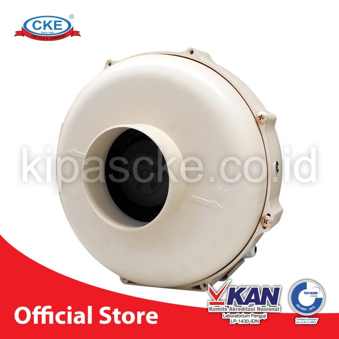 Promo Duct Inline CKE CDI-PL-FZY100-XY 4 Inch Inline Fan Duct Blower Hisap