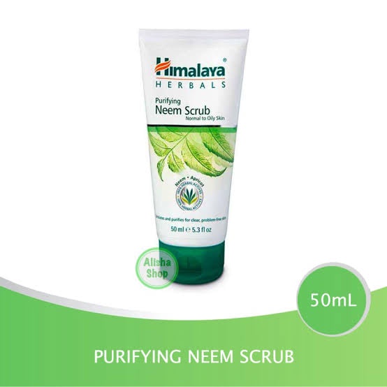 [50 ml] HIMALAYA HERBALS PURIFYING NEEM MASK / SCRUB / FACE WASH /ORIGINAL BPOM 50ml / 50 ml Masker