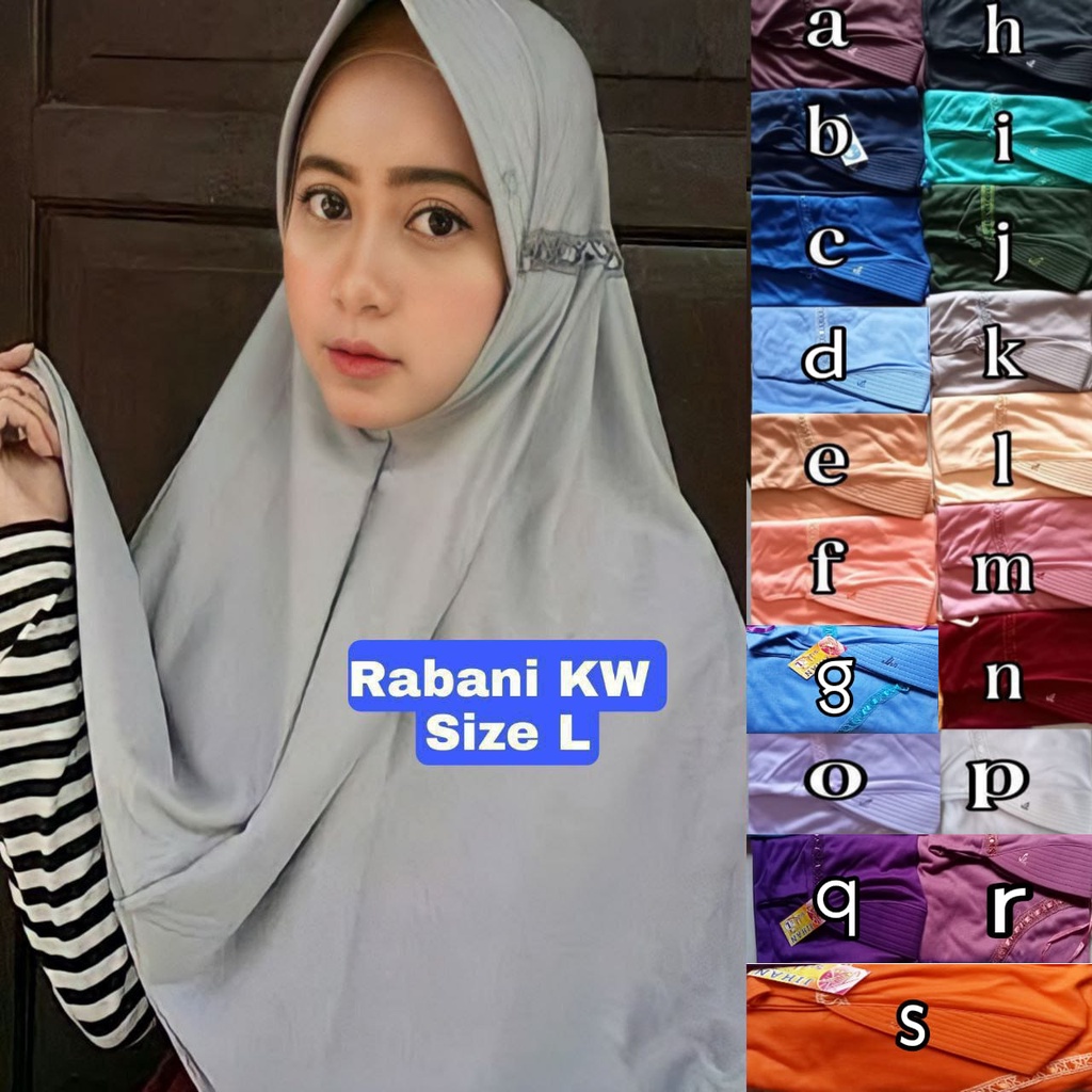 TERLARIS  JILBAB RABANI SIZE L | RABANI KW | RABANI NIBRAS | RABANI SD | RABANI SMA | RABANI SMP