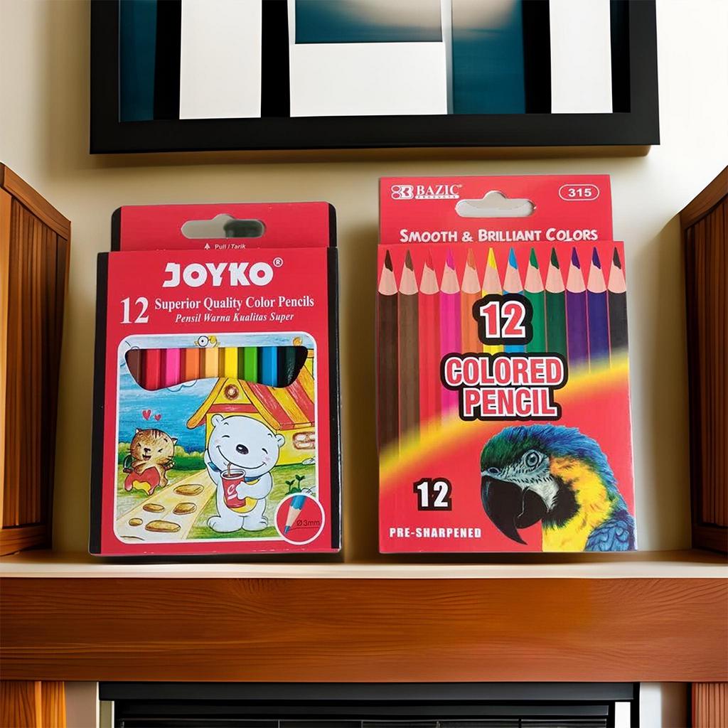 

Pensil 12 warna - pendek