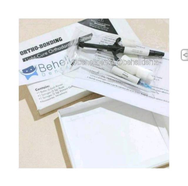 Lem Behel Ortho Bonding Light Cure mini ( Laser ) asli original . Orthobonding