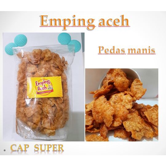 

MURAH EMPING ACEH PEDAS MANIS CAP SUPER 500GR - CEMILAN EMPING PEDAS MANIS