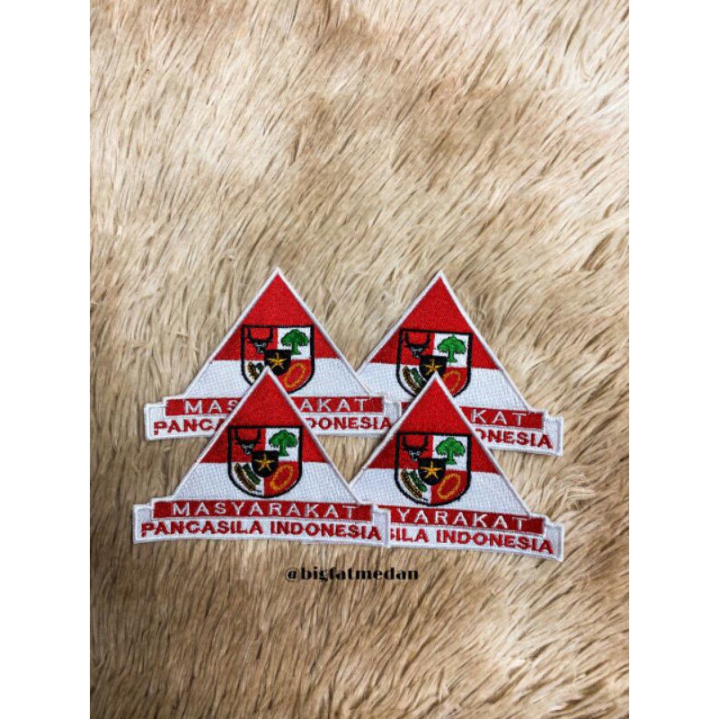 Patch Logo, Bordir Logo / emblem MPI