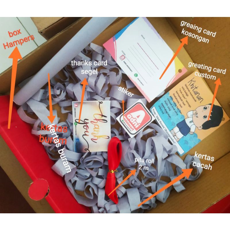 

box hampers lengkap