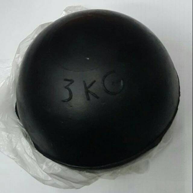 tolak peluru 3 KG (lapis karet)