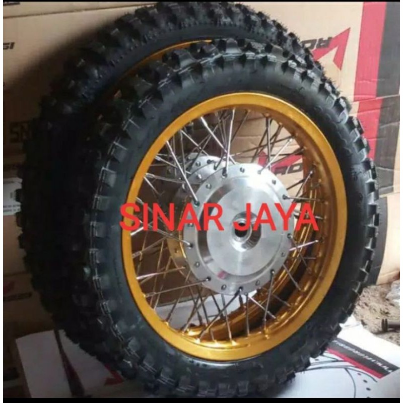 sepaket velg ring 17 14 matic street beat mio vario custom plus ban