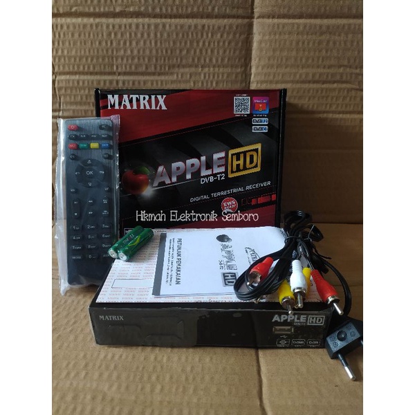 STB Matrix Apple HD DVB-T2 Digital TV Murah