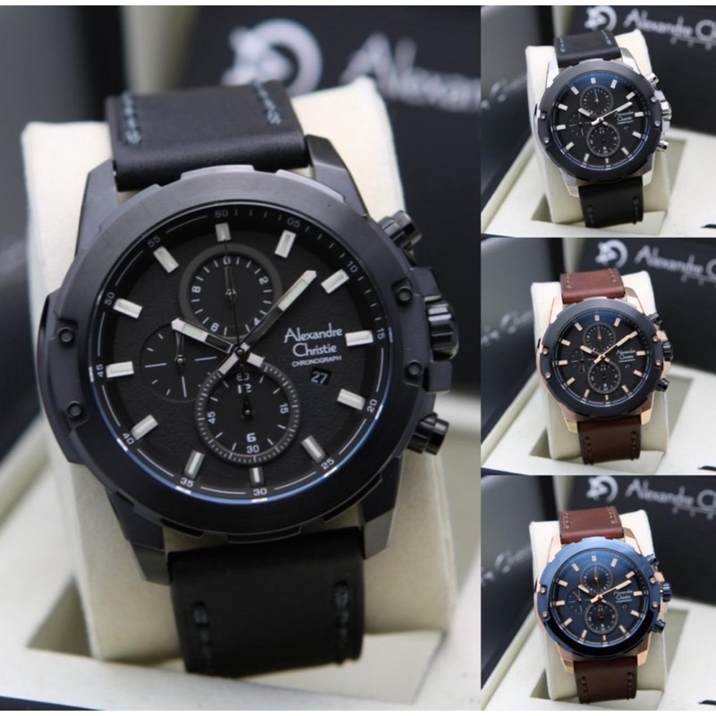 JAM TANGAN PRIA ALEXANDRE CHRISTIE AC 6583 ORI!! MURAH MERIAH GARANSI RESMI!!