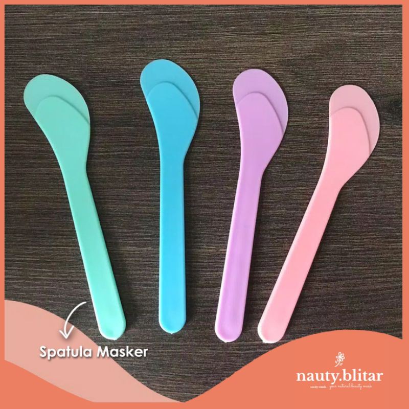 SPATULA MASKER / SENDOK MASKER / STIK MASKER MURAH WARNA WARNI