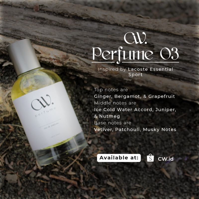 PARFUM PRIA LACOSTE ESSENTIAL SPORT / CW Perfume  Inspired by Lacoste Sport