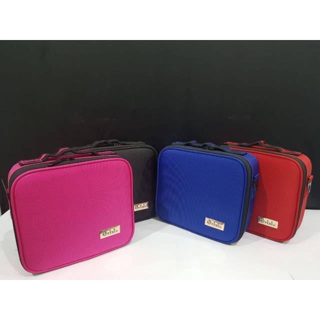 COD Termurah Tas Kosmetik / Box Makeup / Beautycase Impor 26x22x9cm T3270