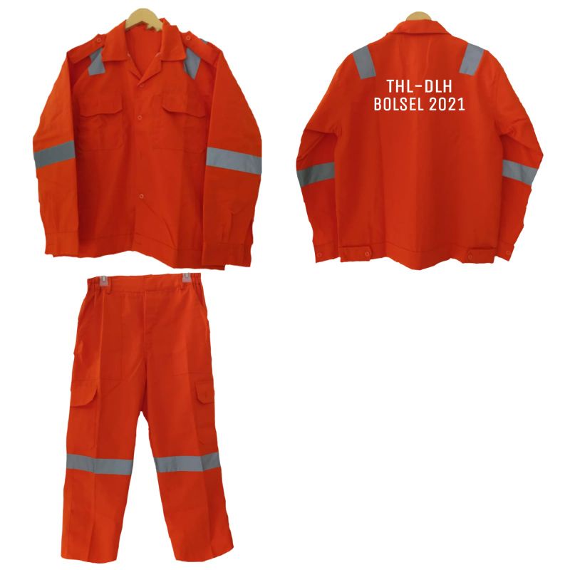 PO Pelayaran Bordir Wearpack Safety / Seragam Kerja