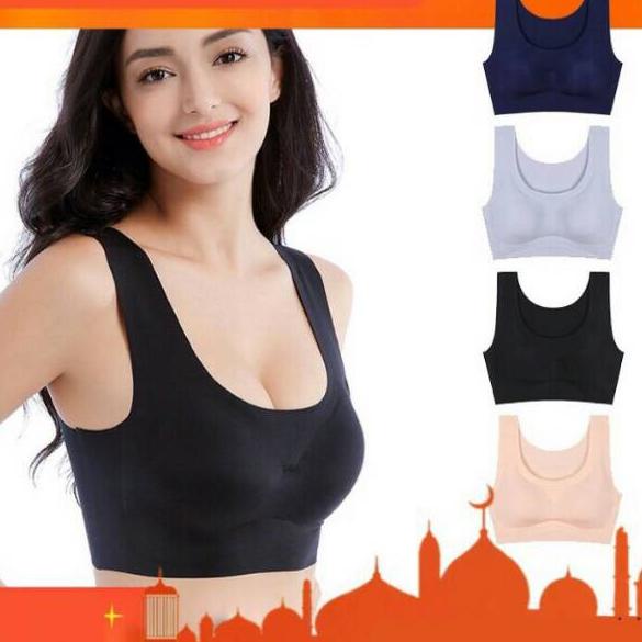 [KODE PRODUK SCLBV7962] Sport Bra BRA BH UNDERWEAR DALAMAN WANITA KAOS MELAR IMPORT SUPER JUMBO 2L 3