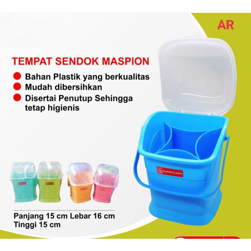 TEMPAT SENDOK TUTUP / TEMPAT SENDOK MASPION (1 BUAH)