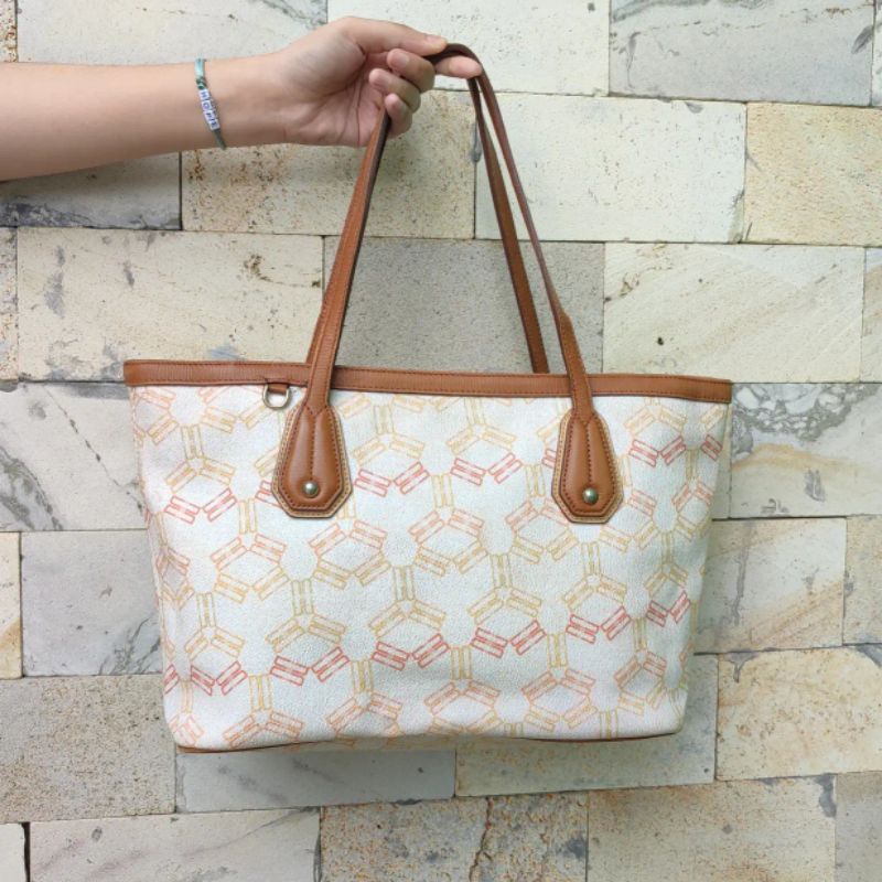 Tas DAKS LONDON Authentic Tote bag bahu preloved second Original