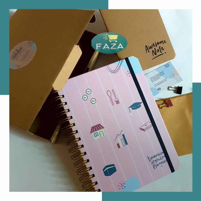 

[RESTOCK] Ready! Financial Planner Rokata - Cream - Black