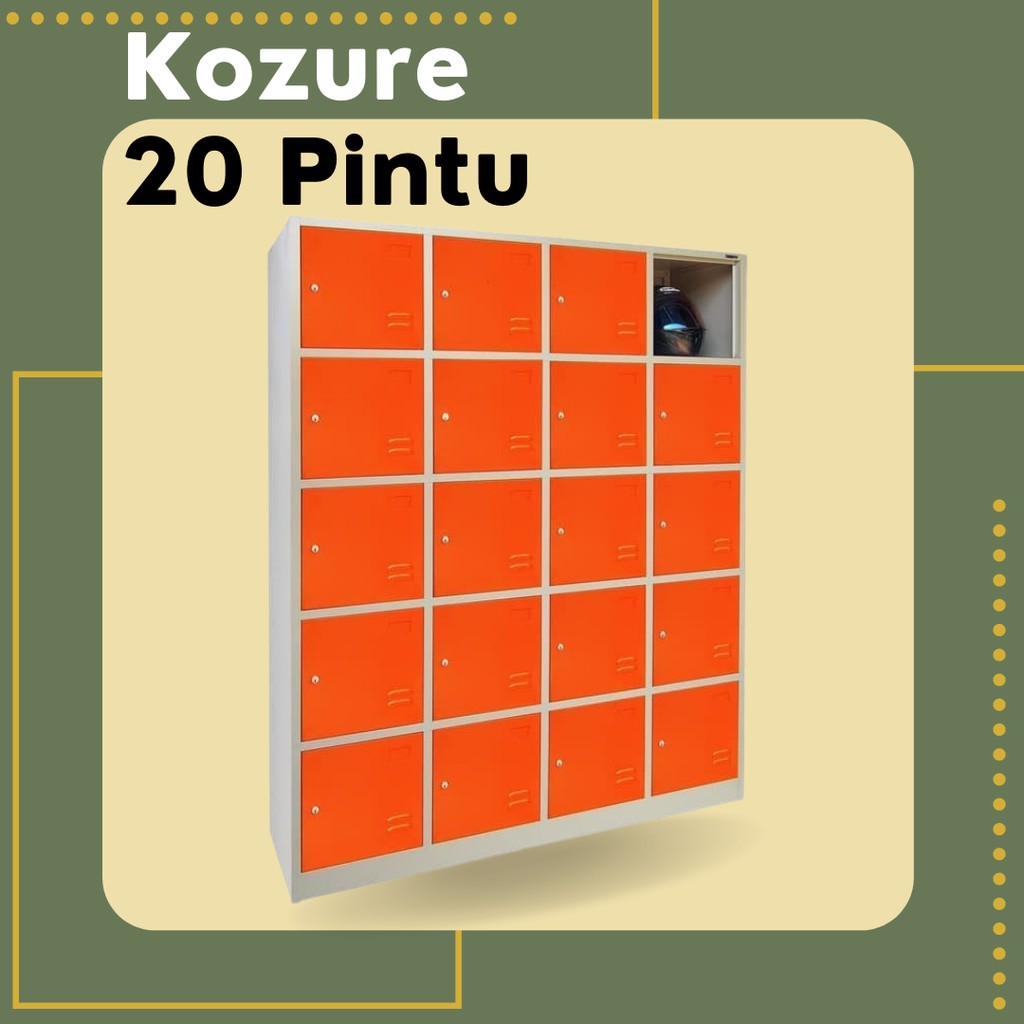 Loker Besi 20 Pintu KOZURE