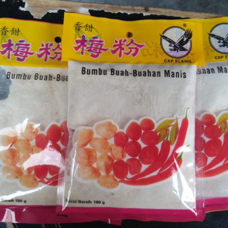 

Bumbu Buah Sachet Pedas Manis Cap Elang 100g