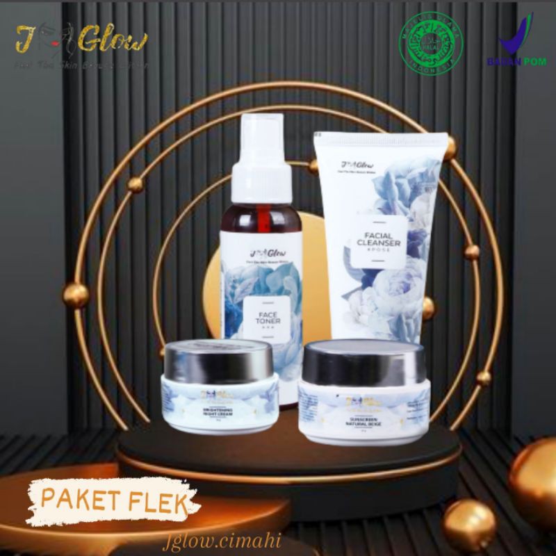 Jglow Skincare Paket Flek