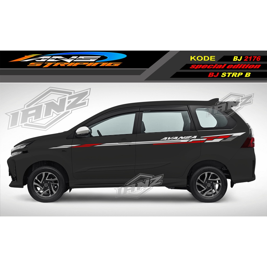 DECAL STIKER MOBIL AVANZA / STRIPING LIST BODY AVANZA XENIA / STICKER MOBIL XENIA / DECAL STIKER MOBIL AVANZA / STIKER MOBIL