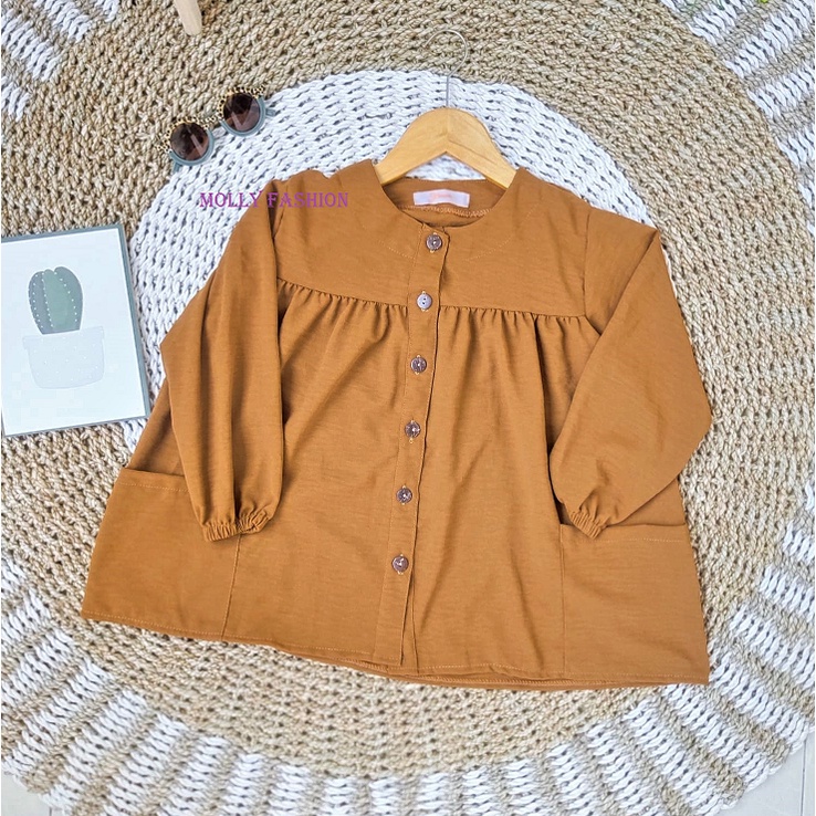 BLOUSE ANAK CLEO/BLOUSE CRINKLE/BLOUSE ANAK