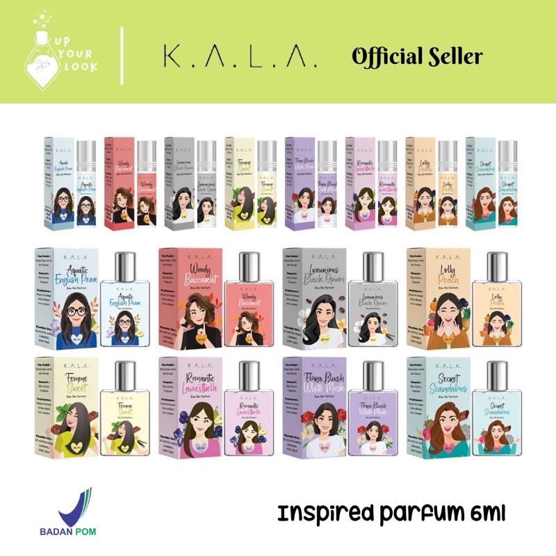 (READY STOCK) KALA Inspired Parfum BPOM roll on 6ml