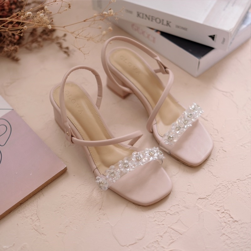 Akrila Clova Heels (C 06) - Heels Wanita Terbaru