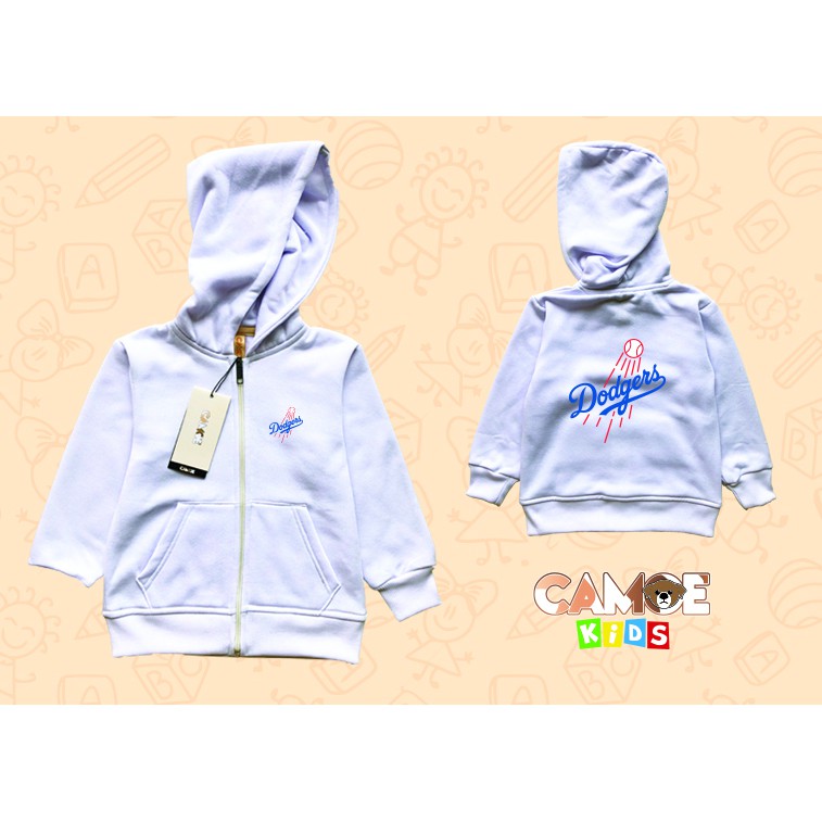 jaket hoodie zipper anak kids dodgers kids LA Football