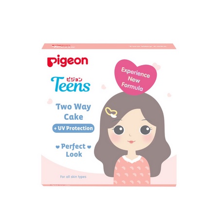 PIGEON TEENS TWO WAY CAKE + UV PROTECTION 14gr