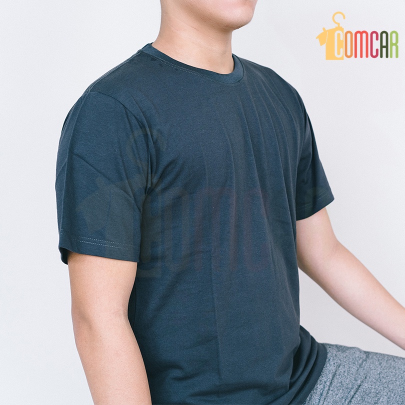 Kaos BASIC - Cotton Combed 24s- Navy