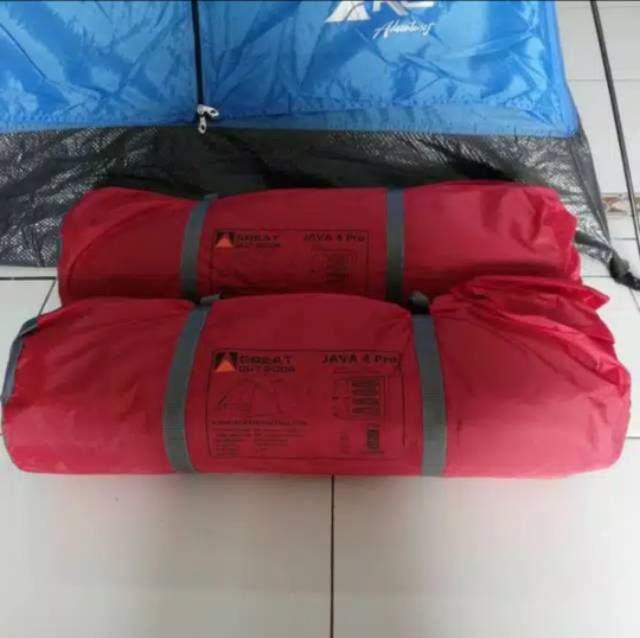 Tenda Camping Great Outdoor Java 4 Pro Original