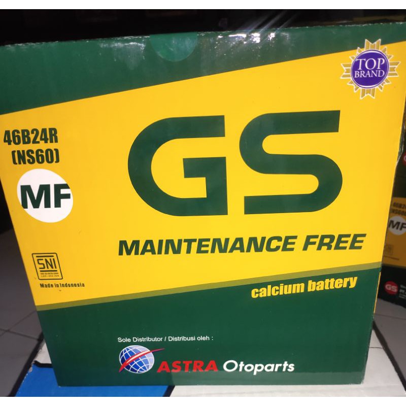 AKI MOBIL MF GS ASTRA NS60 AKI MOBIL TOYOTA AVANZA, RUST, DAIHATSU XENIA